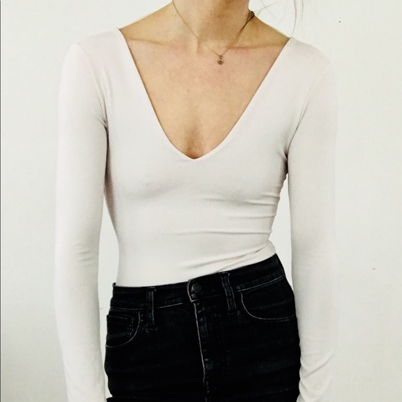 David Lerner Tops - David Lerner long sleeve bodysuit